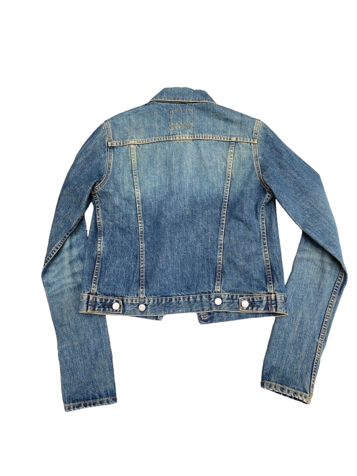 Vintage Dark Denim Jacket Size M Medium