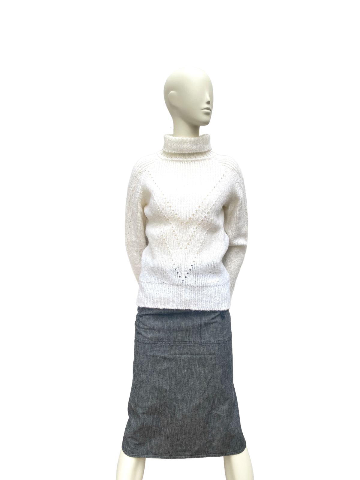 Vintage White Knit