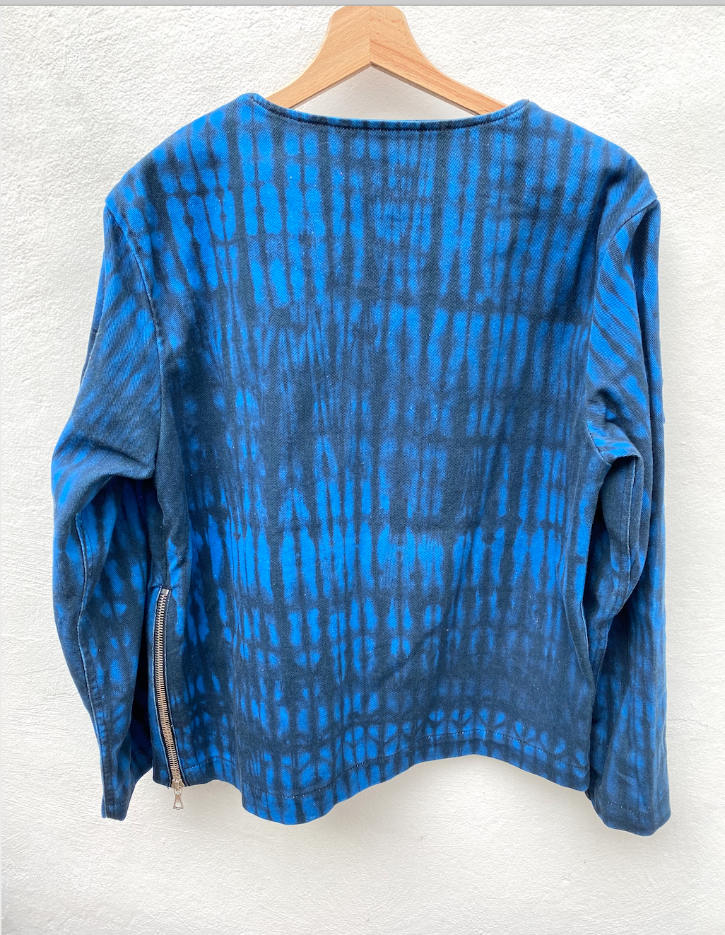 Dries Van Noten Tie Dye Shoulder Zips Sweater Size S