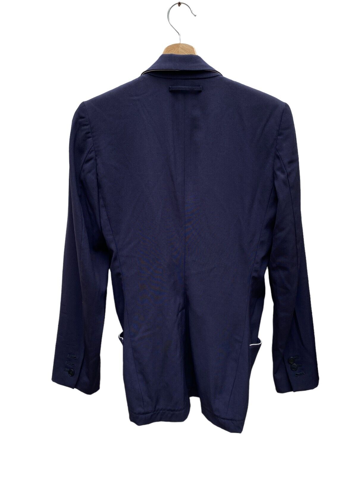 Vintage Navy Corset Bustier Blazer Jacket Size IT 40 FR 36