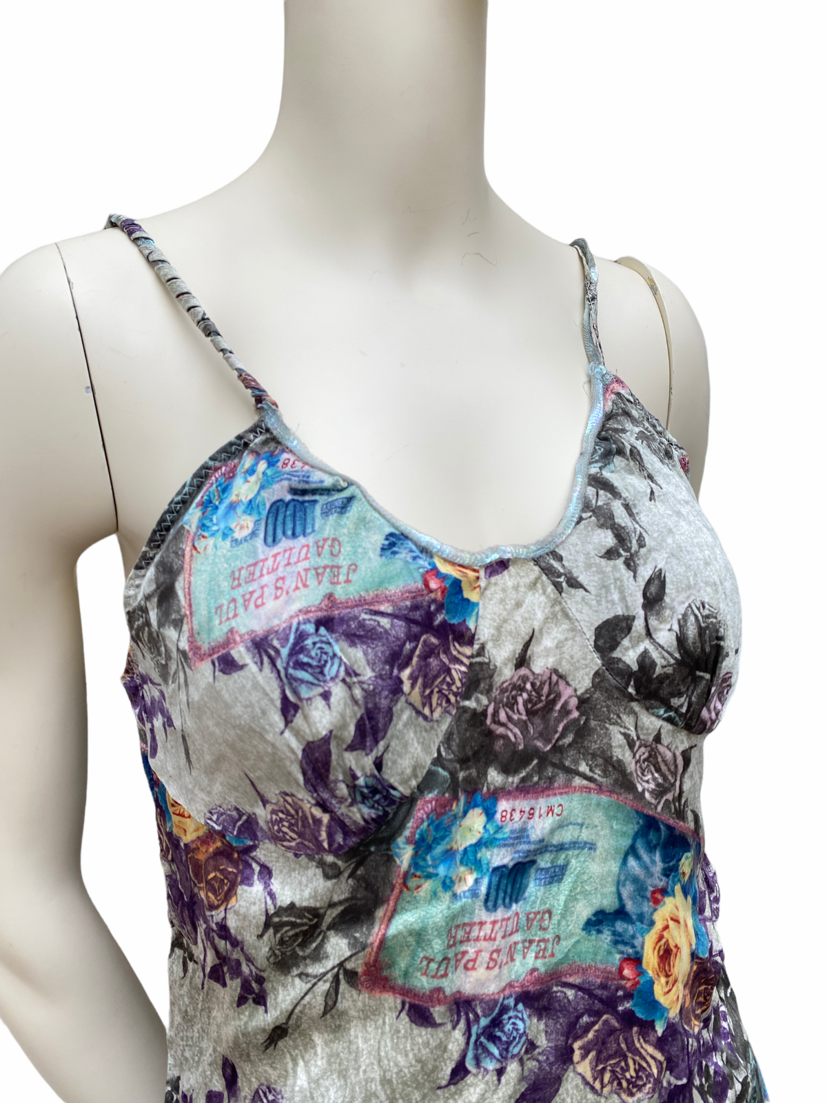 Vintage / Retro Silk Dollar Top