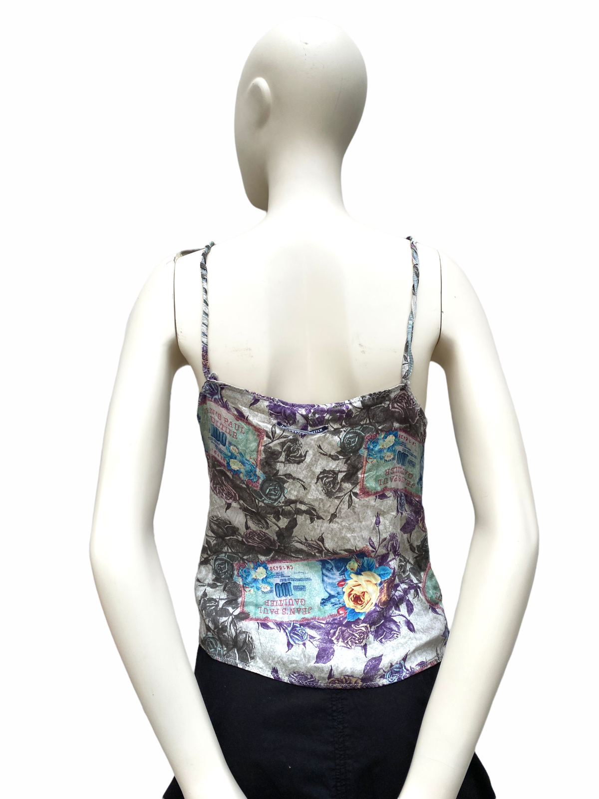 Vintage / Retro Silk Dollar Top