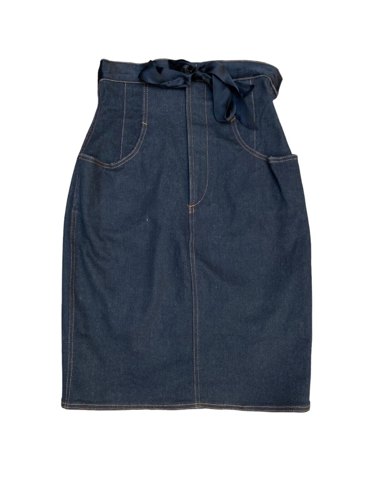 Vintage Extra High Waist denim Skirt
