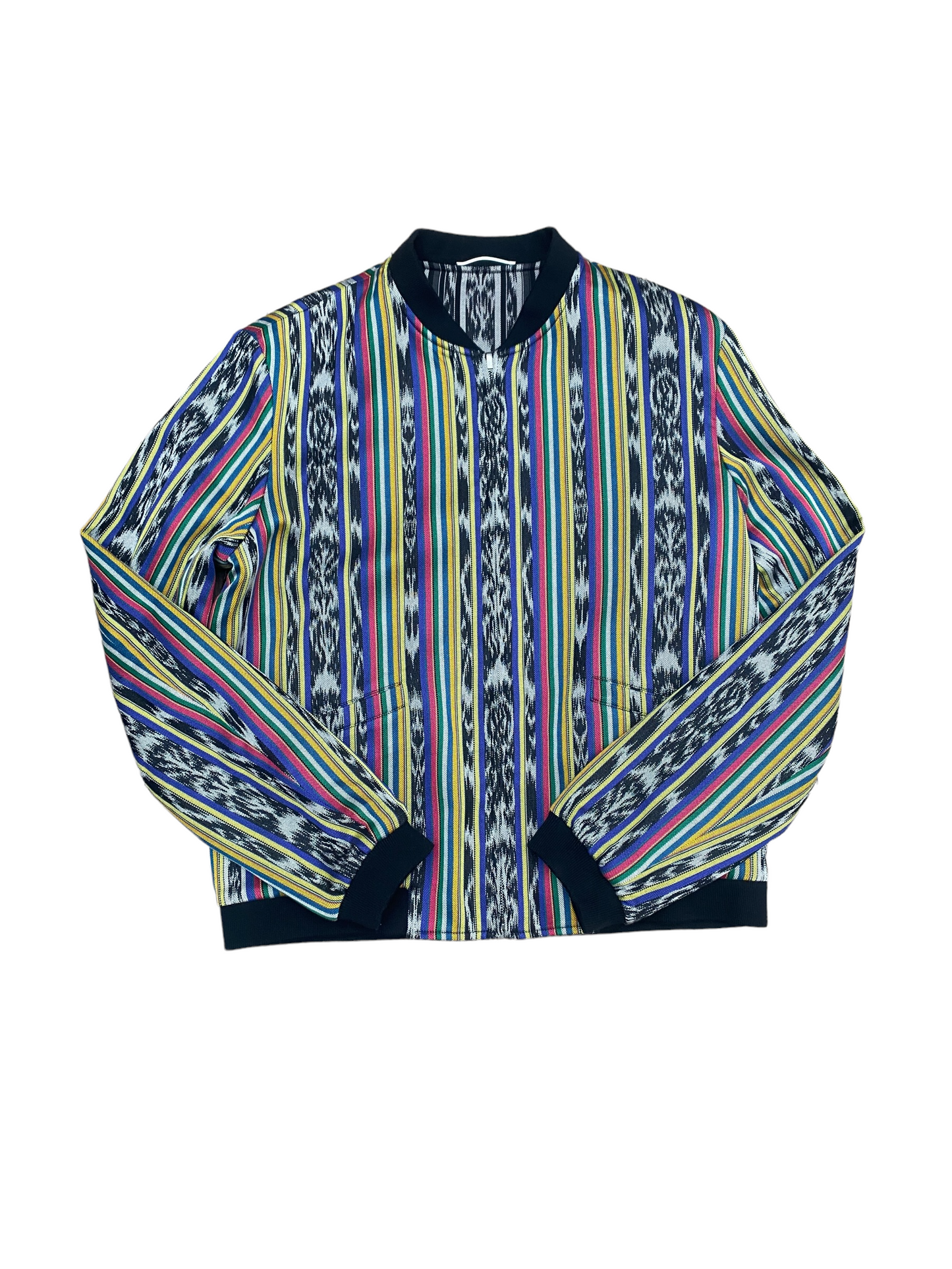 SS 2018 Ikat Jacket Reversible Bomber