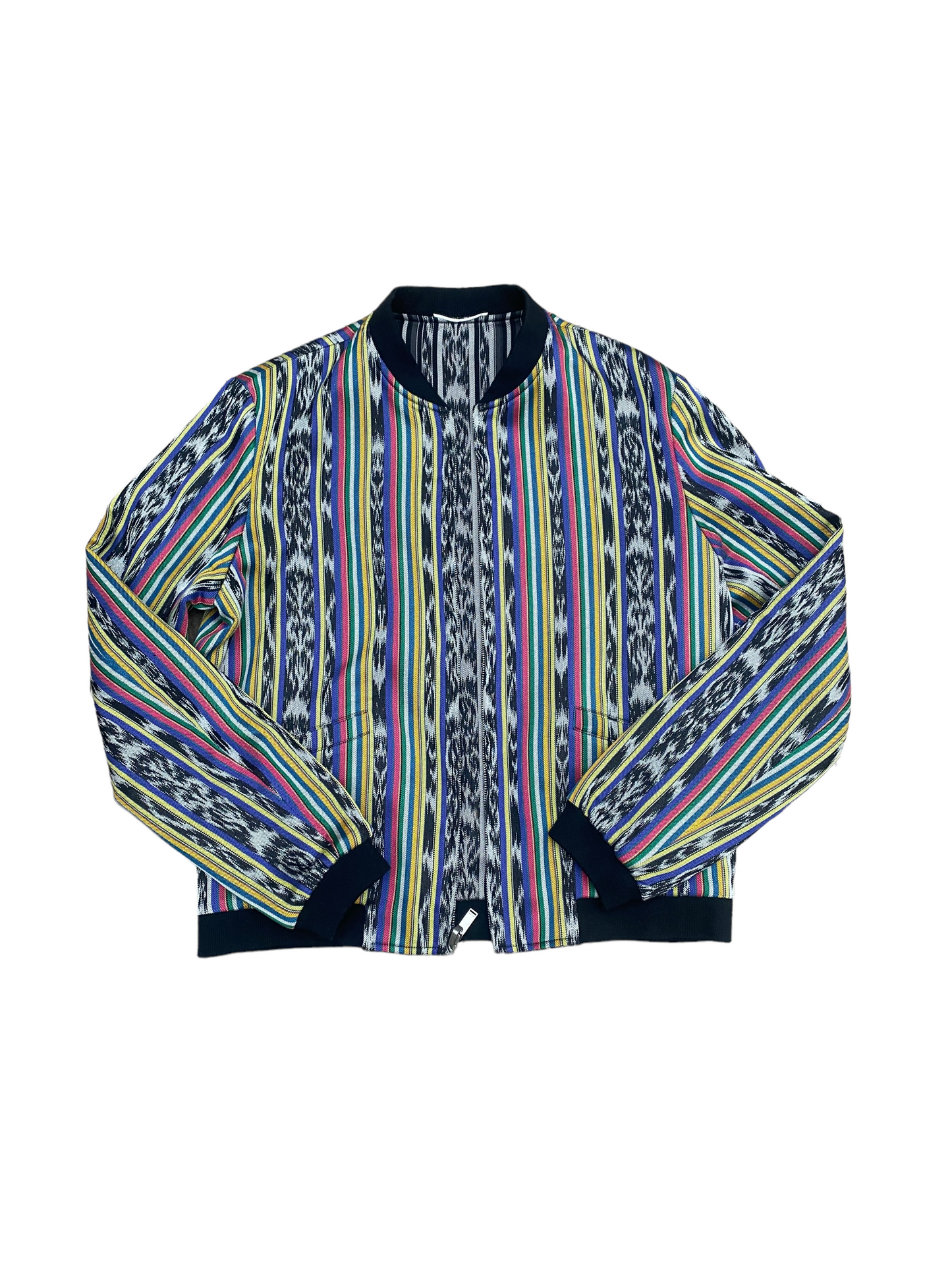 SS 2018 Ikat Jacket Reversible Bomber