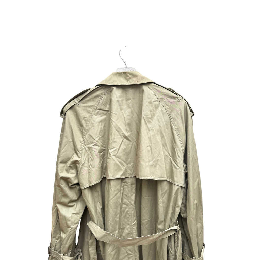 Vintage Beige Trench RainCoat