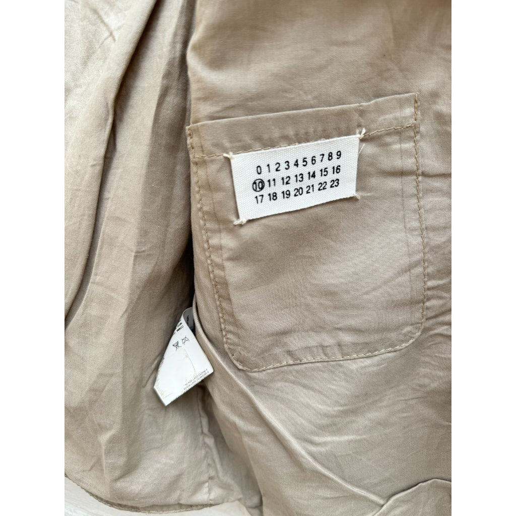 Archive SS 2005 Brown leather Vest Jacket  Size 50 / M