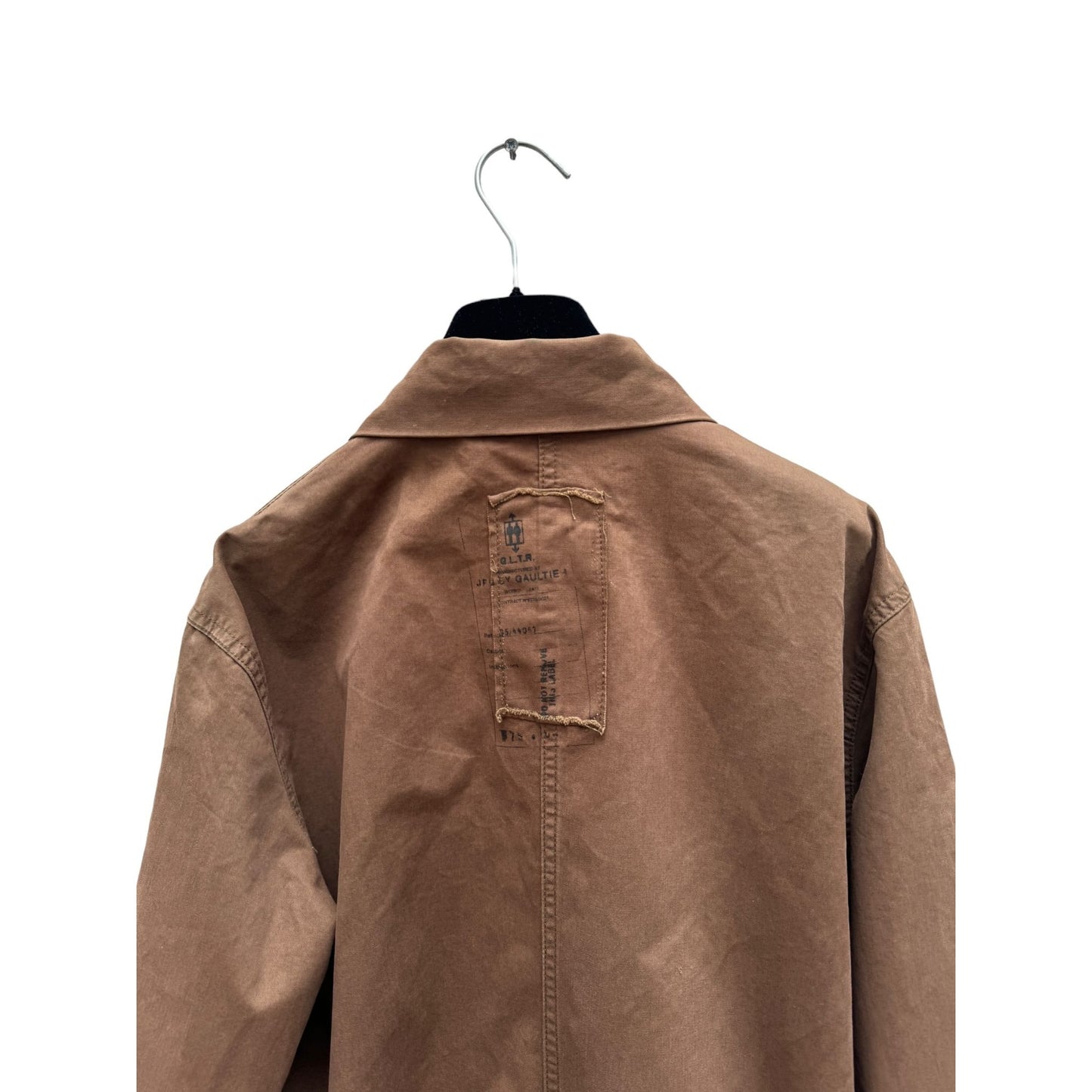 Vintage Brown Cotton Coat