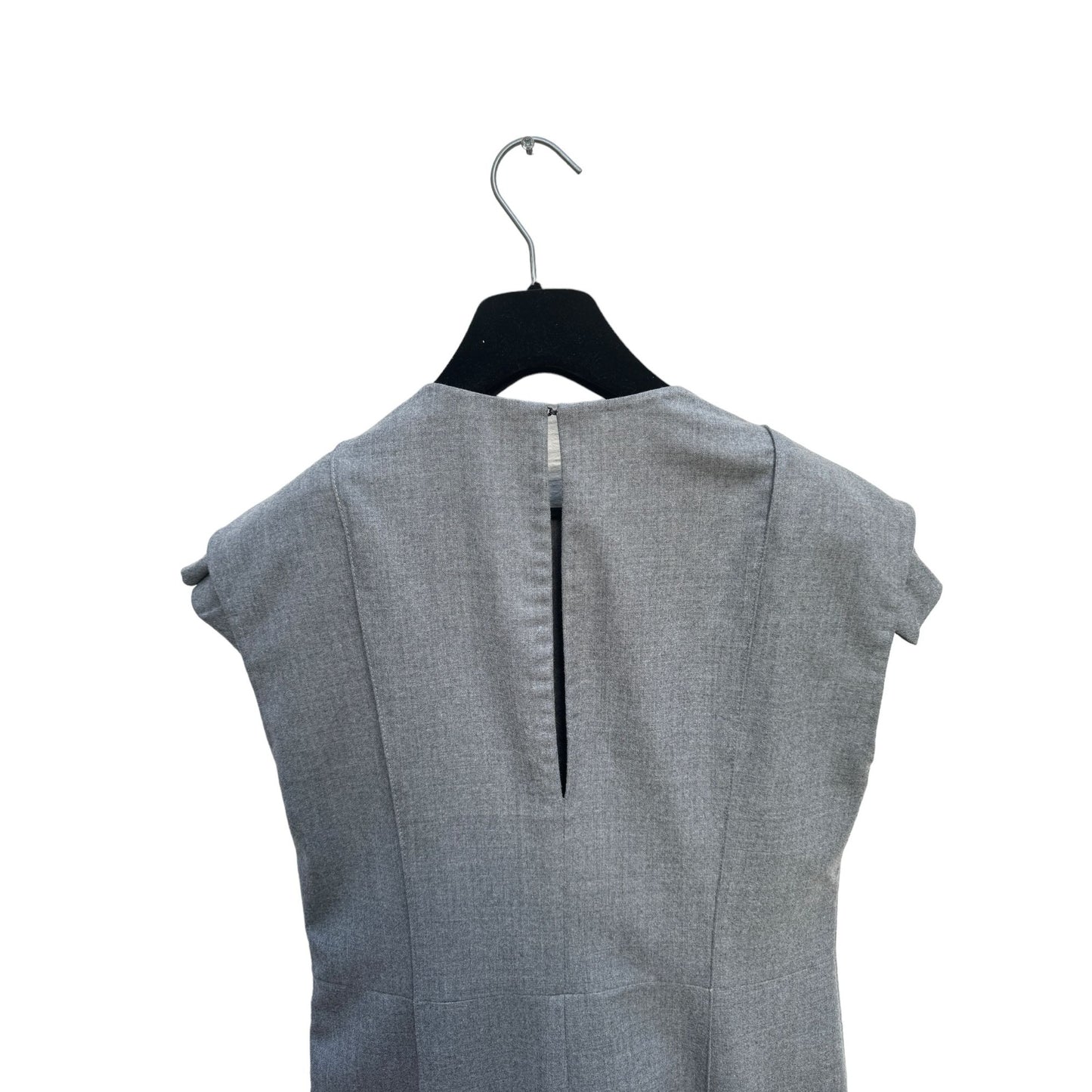 Dark Grey Wool Dress