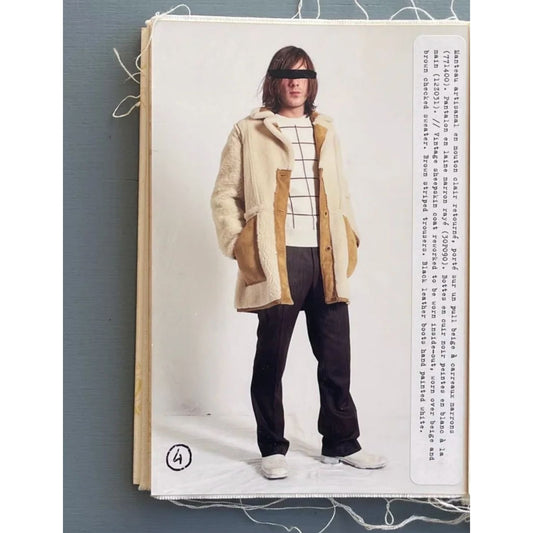 0/10 FW 2002 Artisanal Reversible Shearling Coat