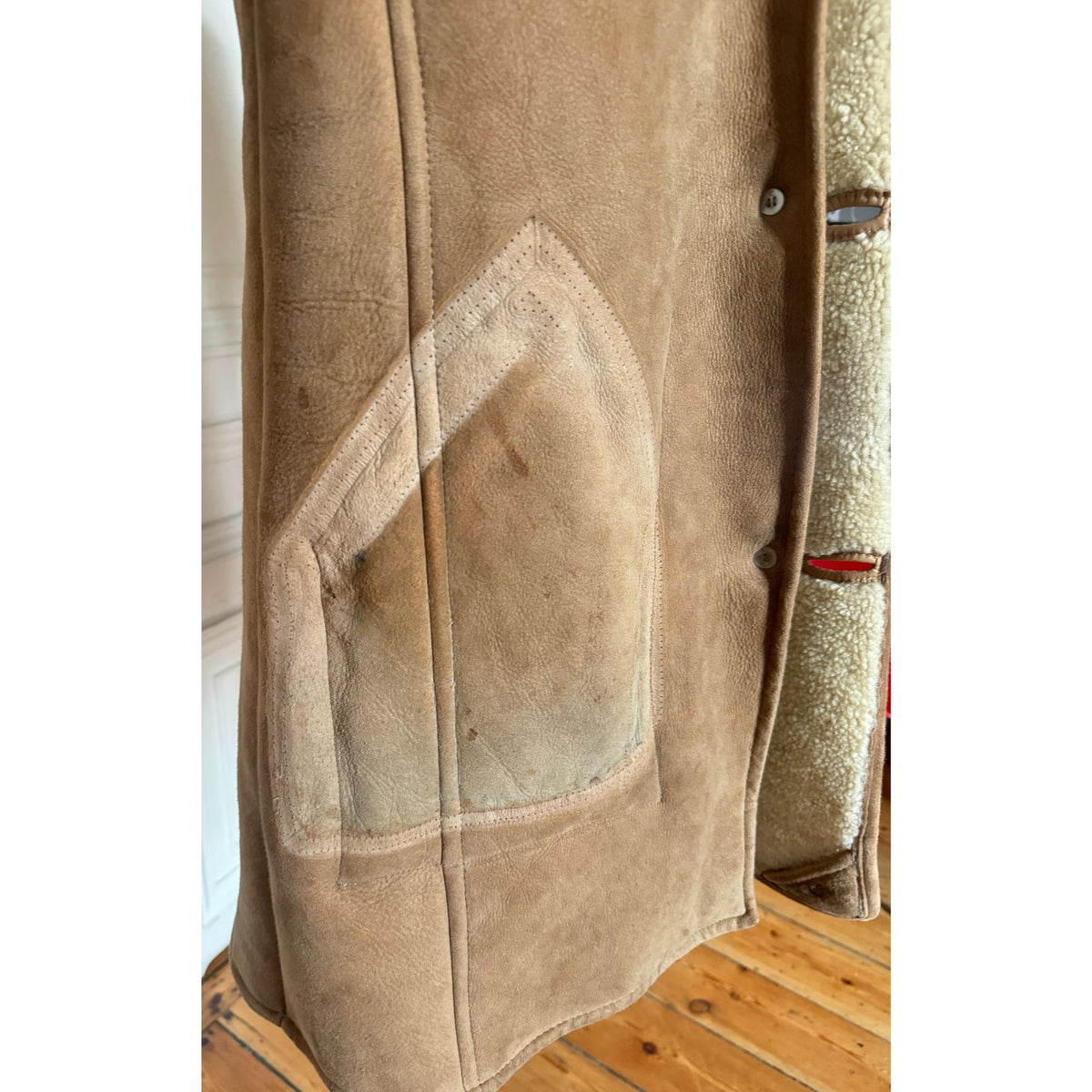 0/10 FW 2002 Artisanal Reversible Shearling Coat