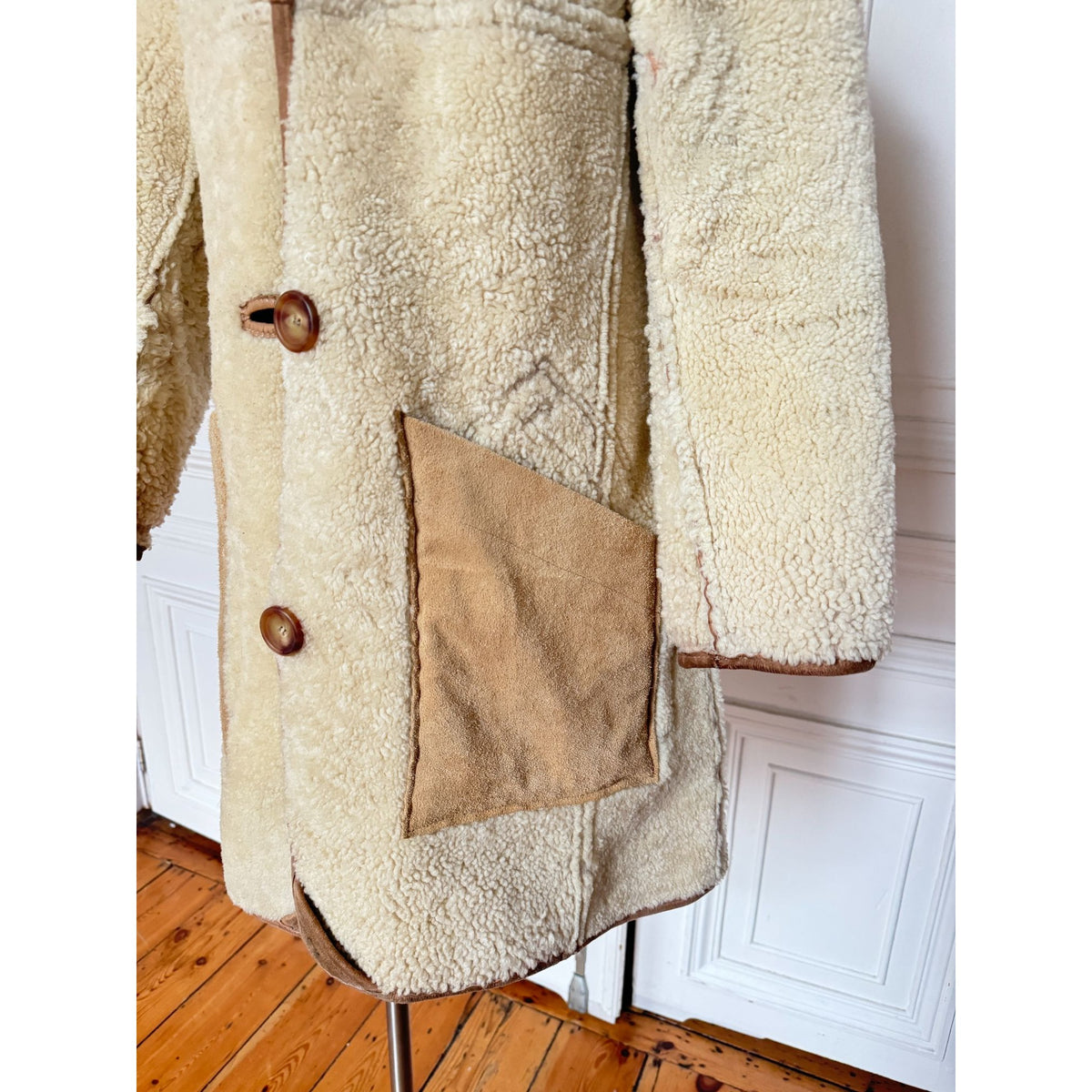 0/10 FW 2002 Artisanal Reversible Shearling Coat