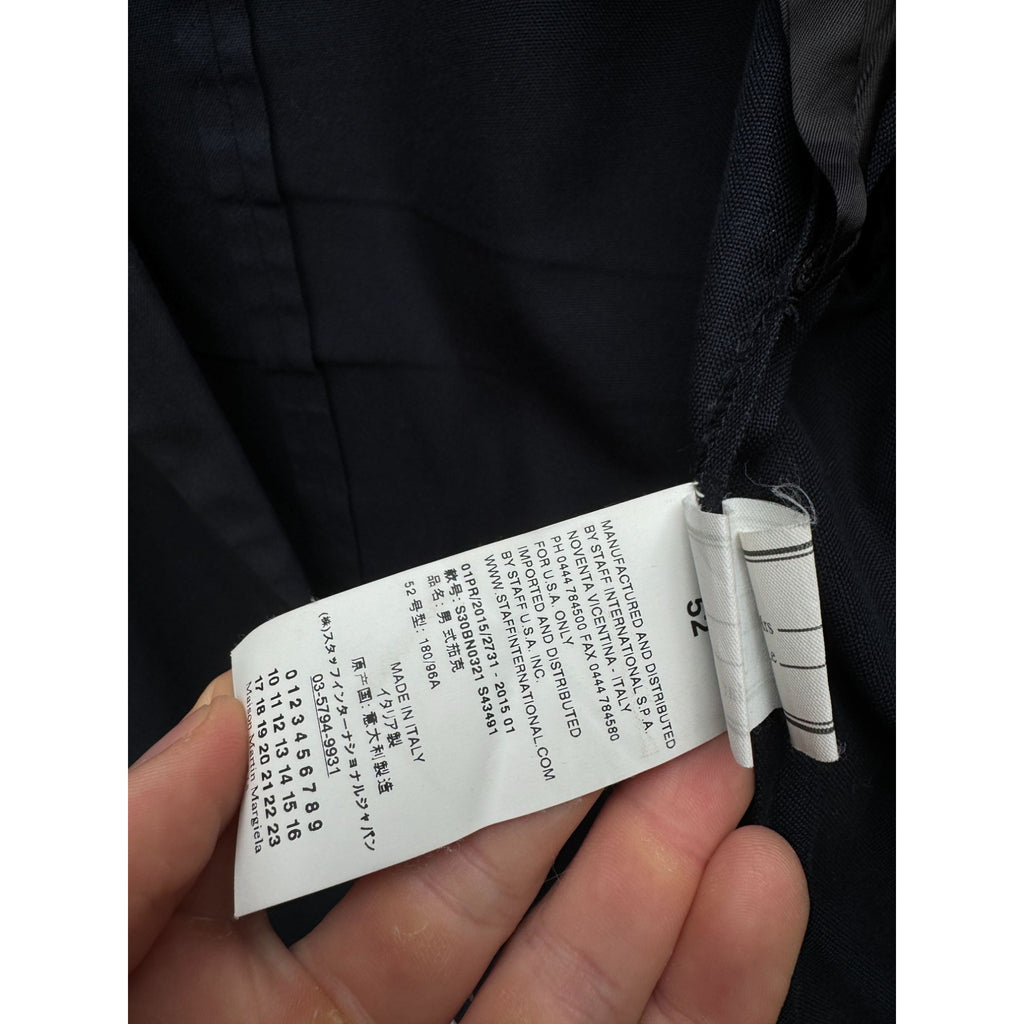 4 Stitches Navy Wool Blazer Jacket