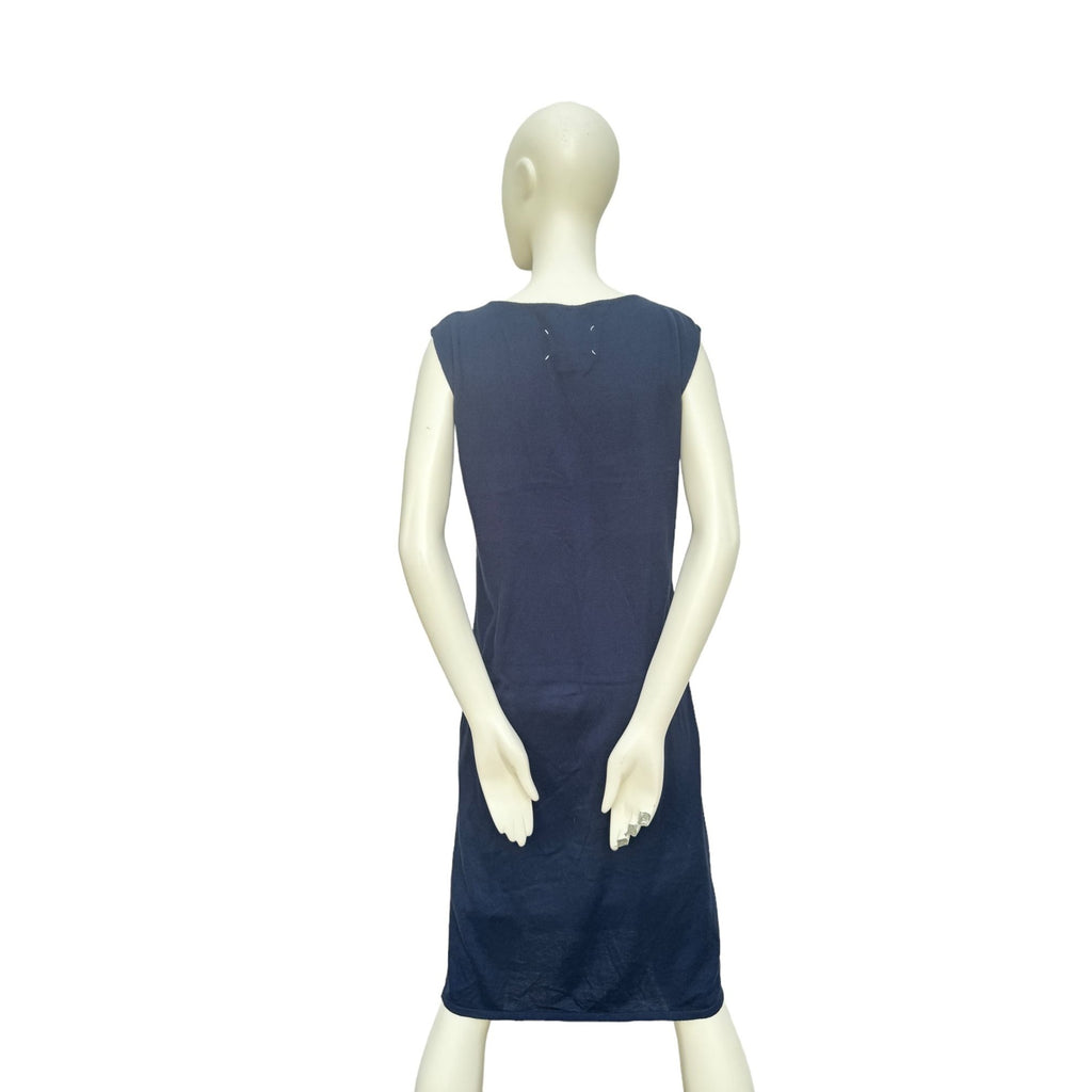 Dark Navy Wool Dress Line 1