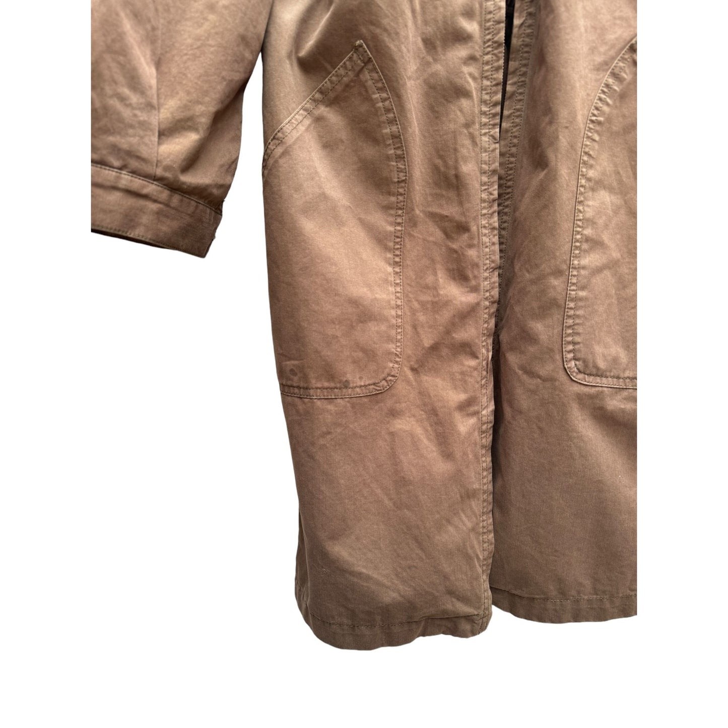 Vintage Brown Cotton Coat