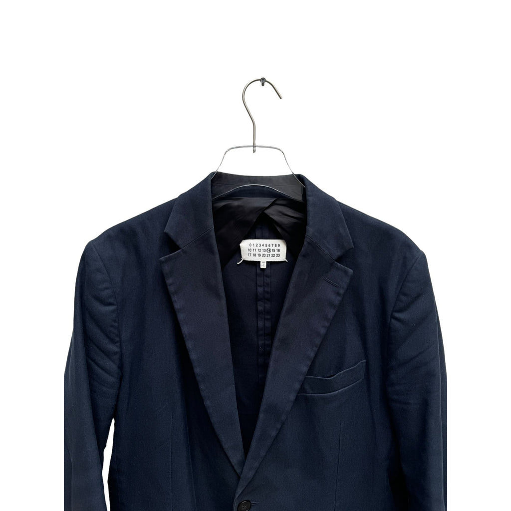 4 Stitches Navy Wool Blazer Jacket