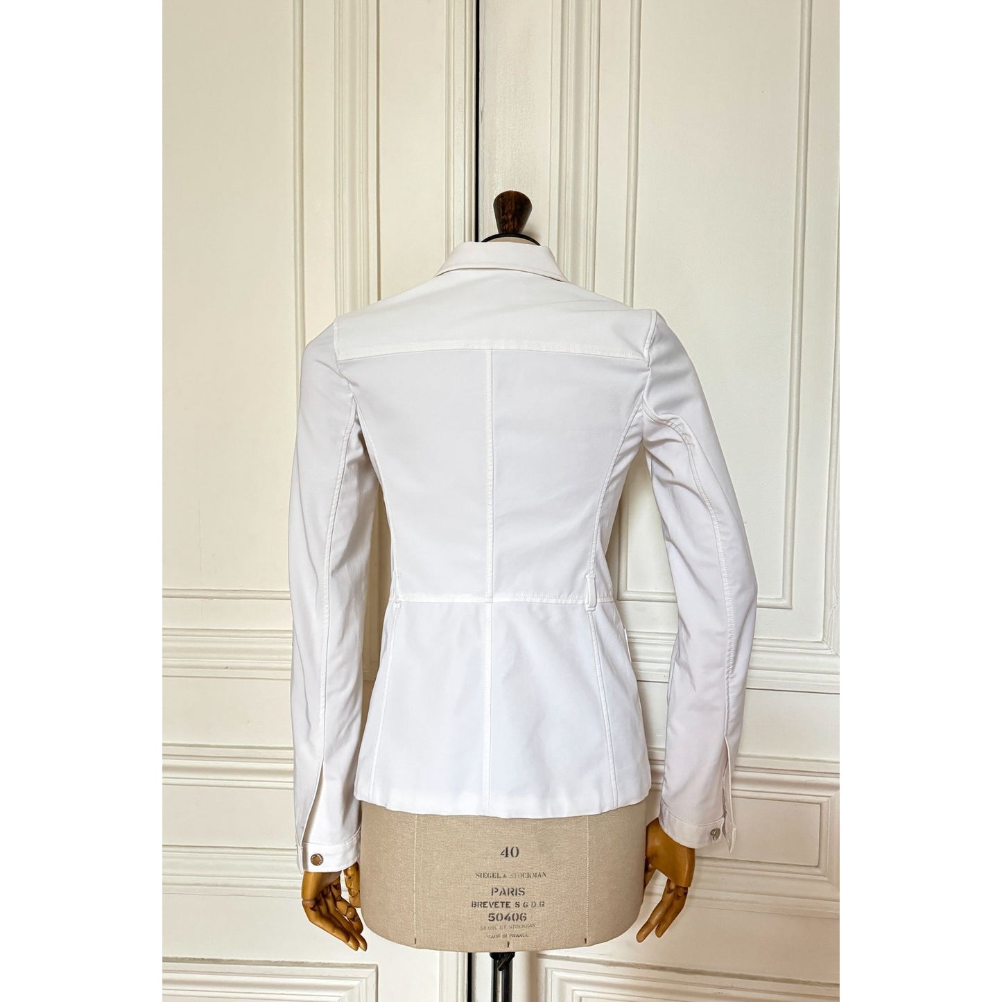 White Tailored Blazer Jacket 