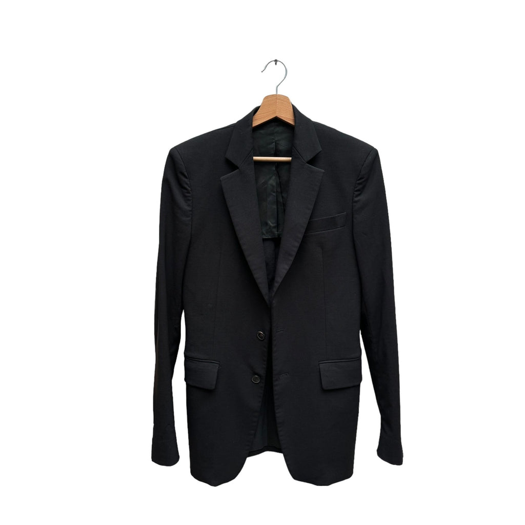 FW 2002 Black Cotton Blazer Jacket