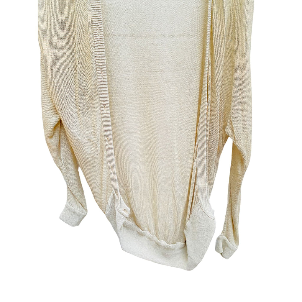 SS 2007 Beige Long Cardigan