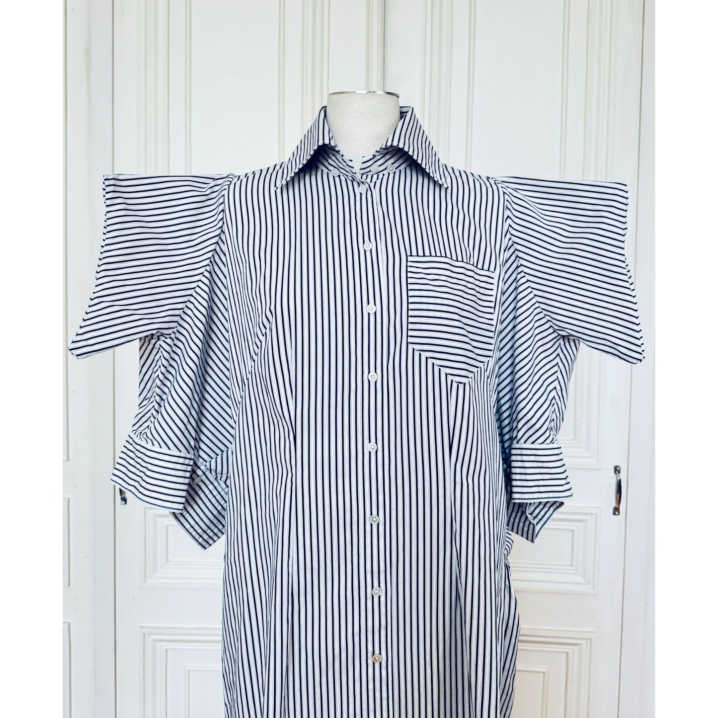 Resort 2010 Striped Origami Dress 