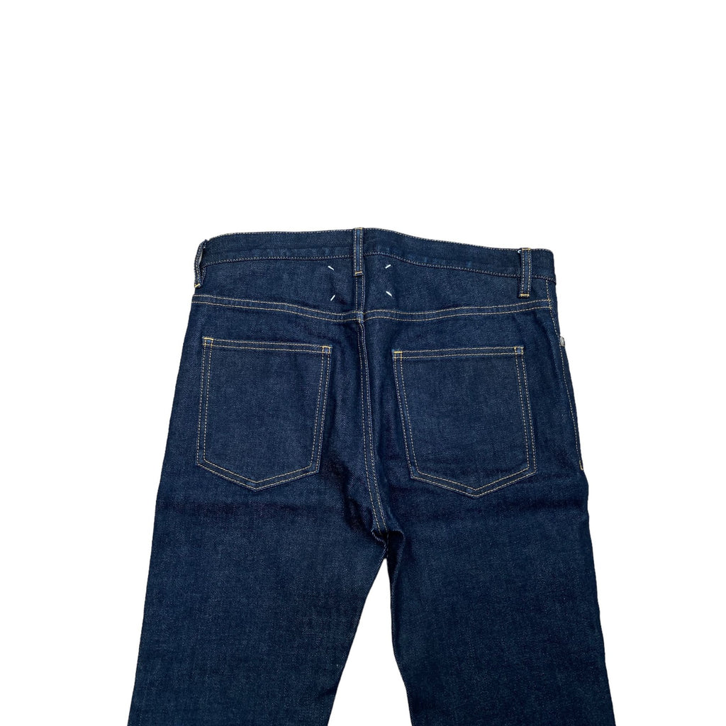 Blue Raw Denim Jeans  Iconic 4 Stitches