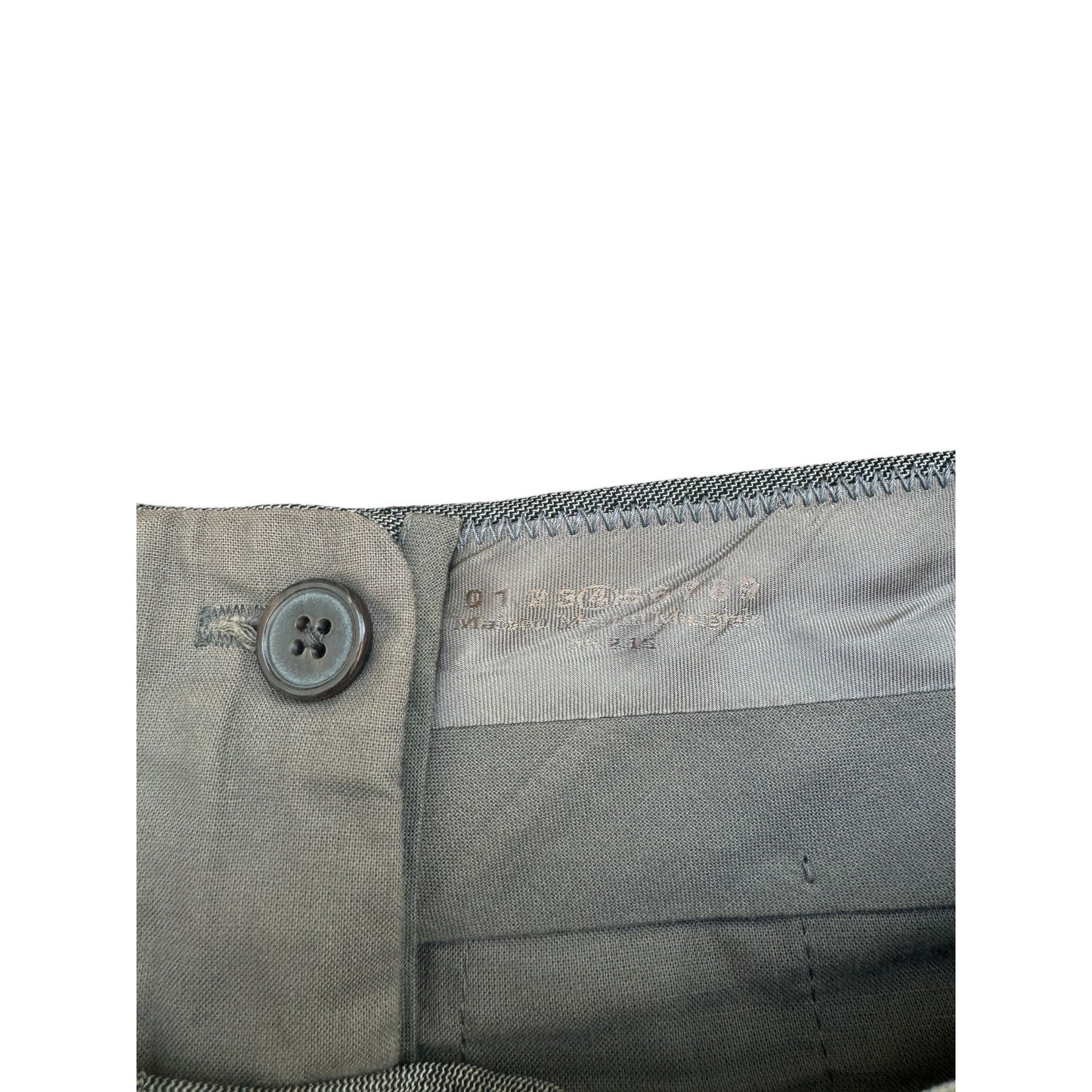FW 2009 Grey Wool Trousers Size IT 44 US 30