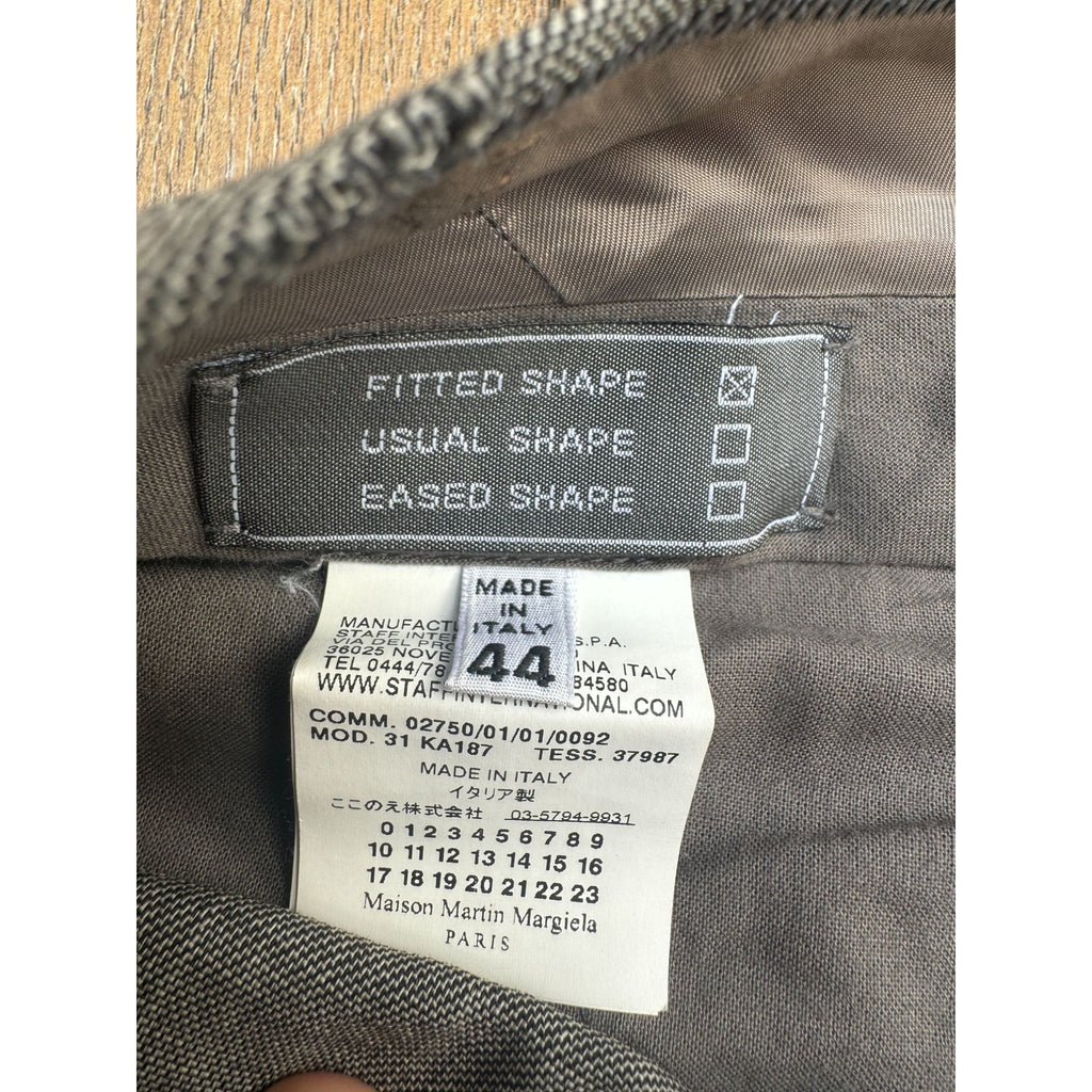 FW 2009 Grey Wool Trousers Size IT 44 US 30