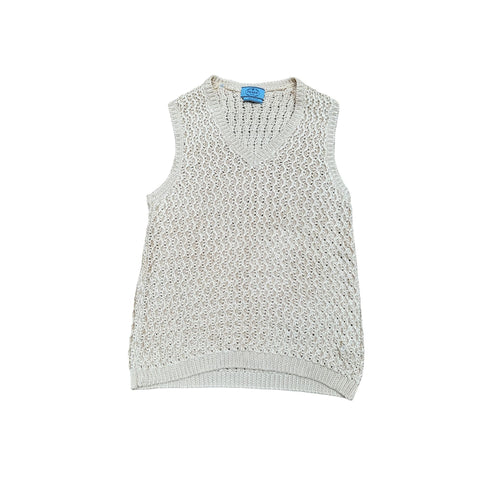 Beige Knitted vest