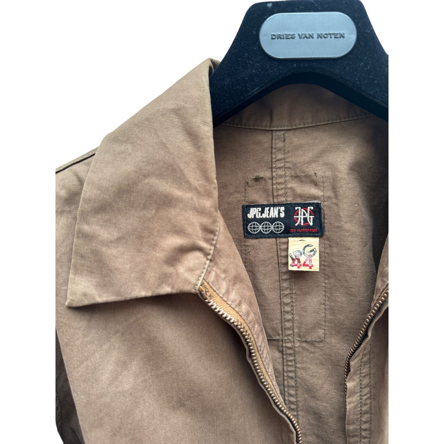 Vintage Brown Cotton Coat