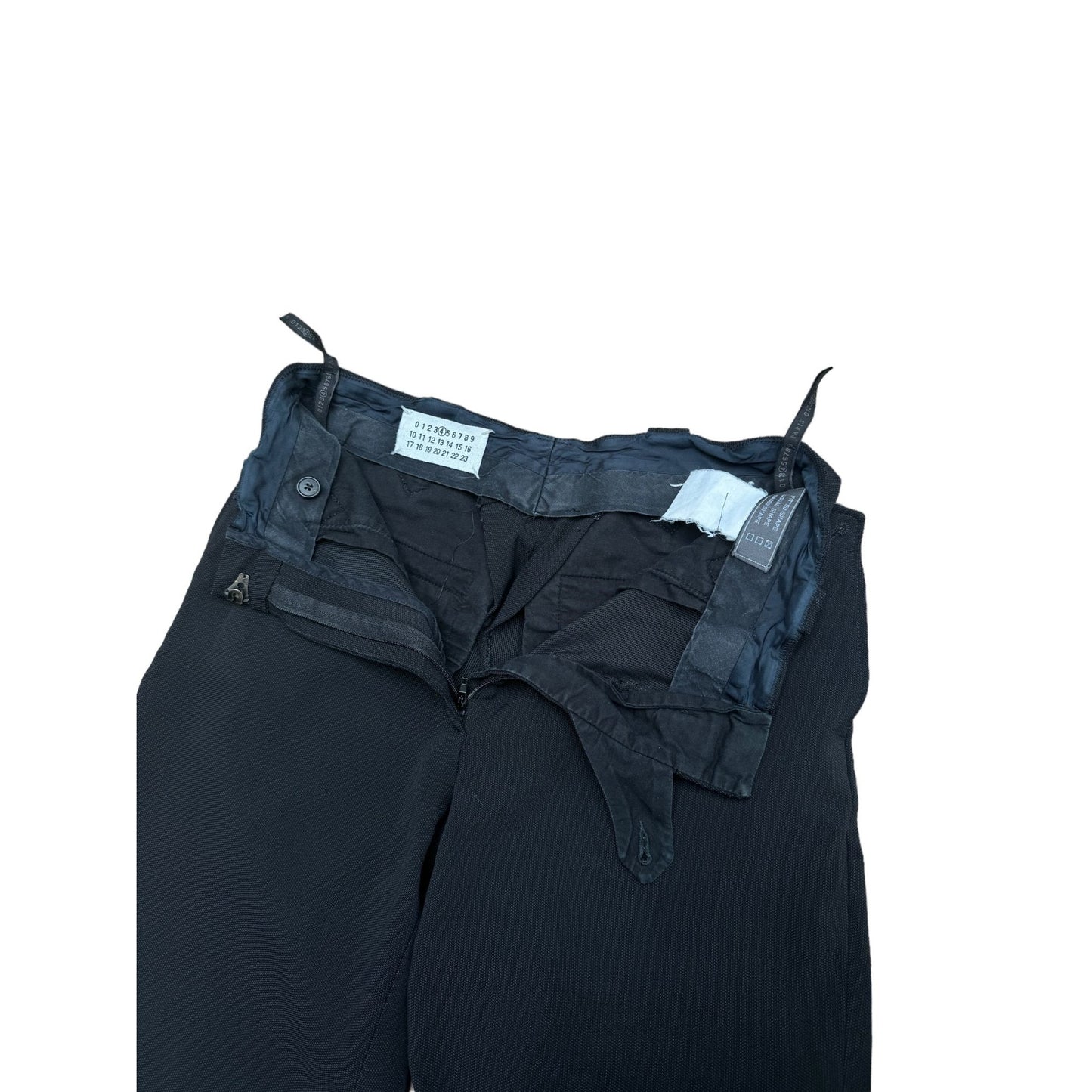 Black Straight Fit Pants