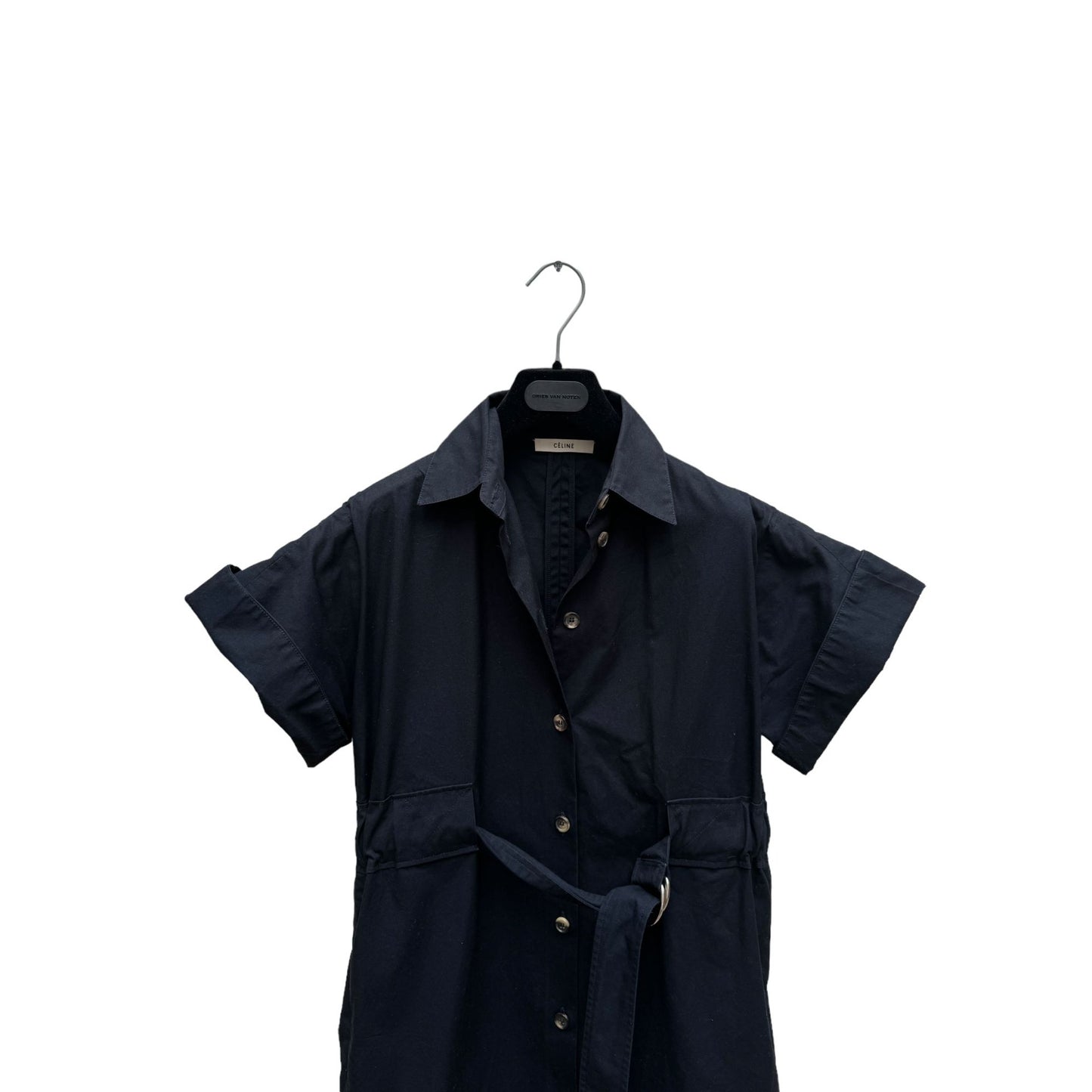 By Phoebe Philo Black Belted Dress