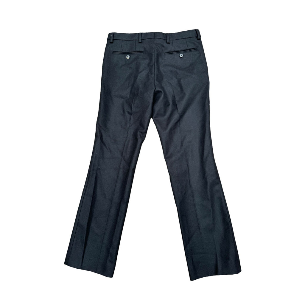 Black Wool Pants