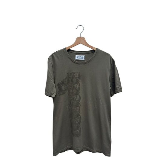 SS 2011 Khaki Snake-Motif T-Shirt