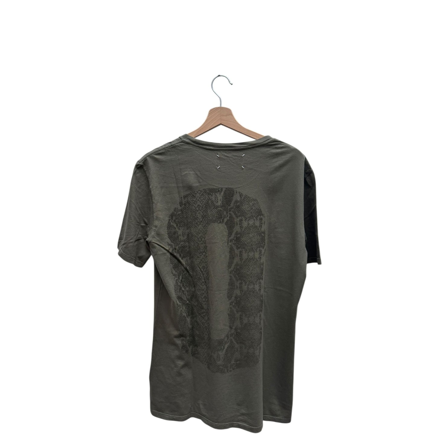 SS 2011 Khaki Snake-Motif T-Shirt