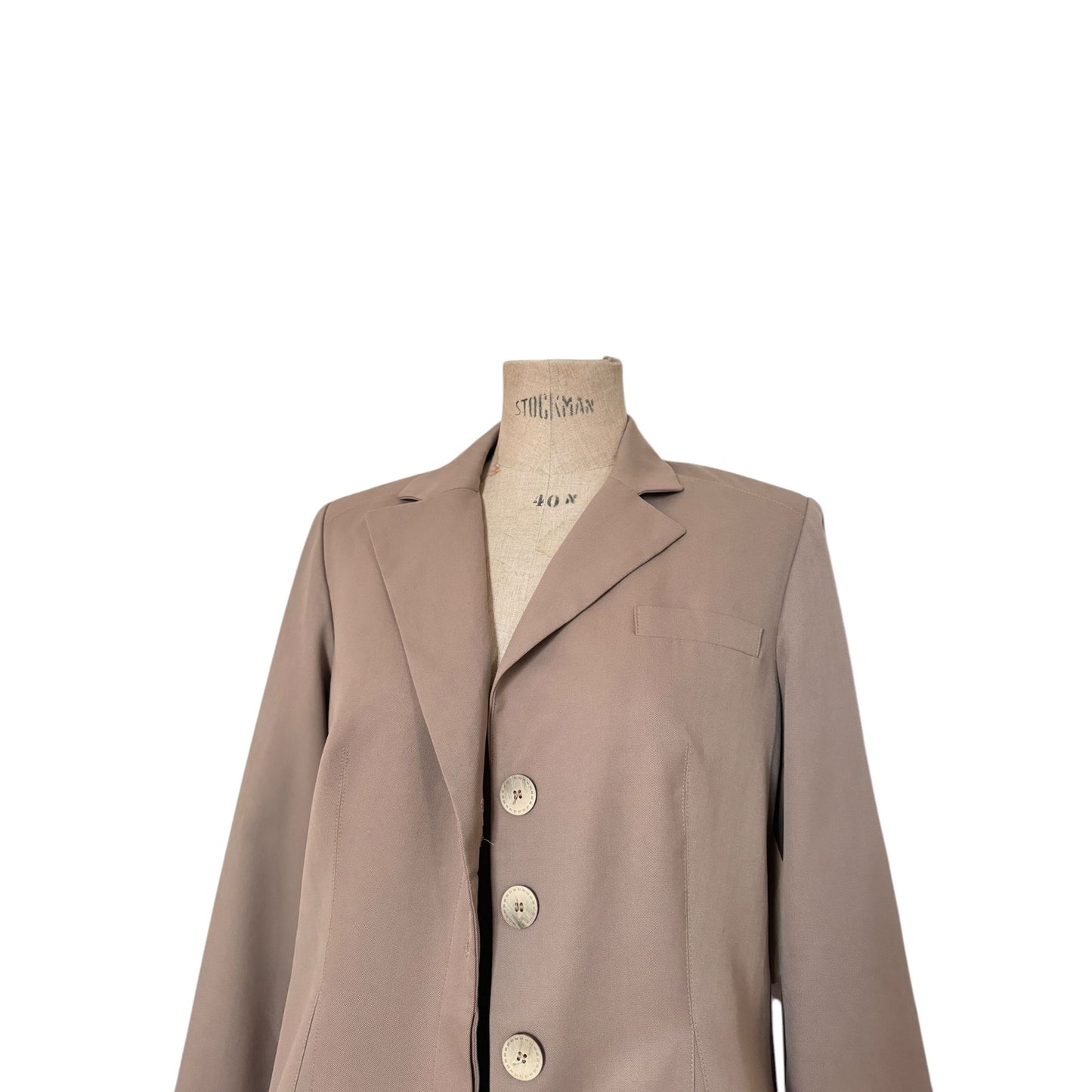 Beige Blazer Jacket