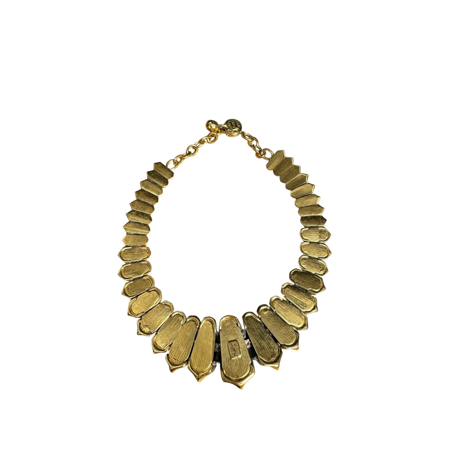 1980s Gold-Tone Statement Necklace