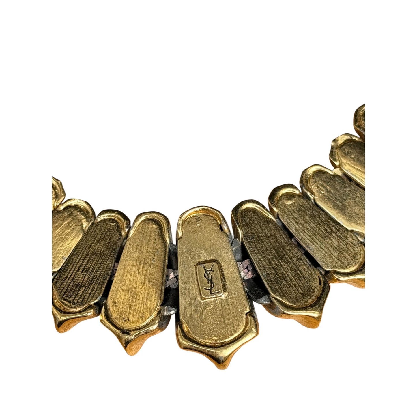 1980s Gold-Tone Statement Necklace