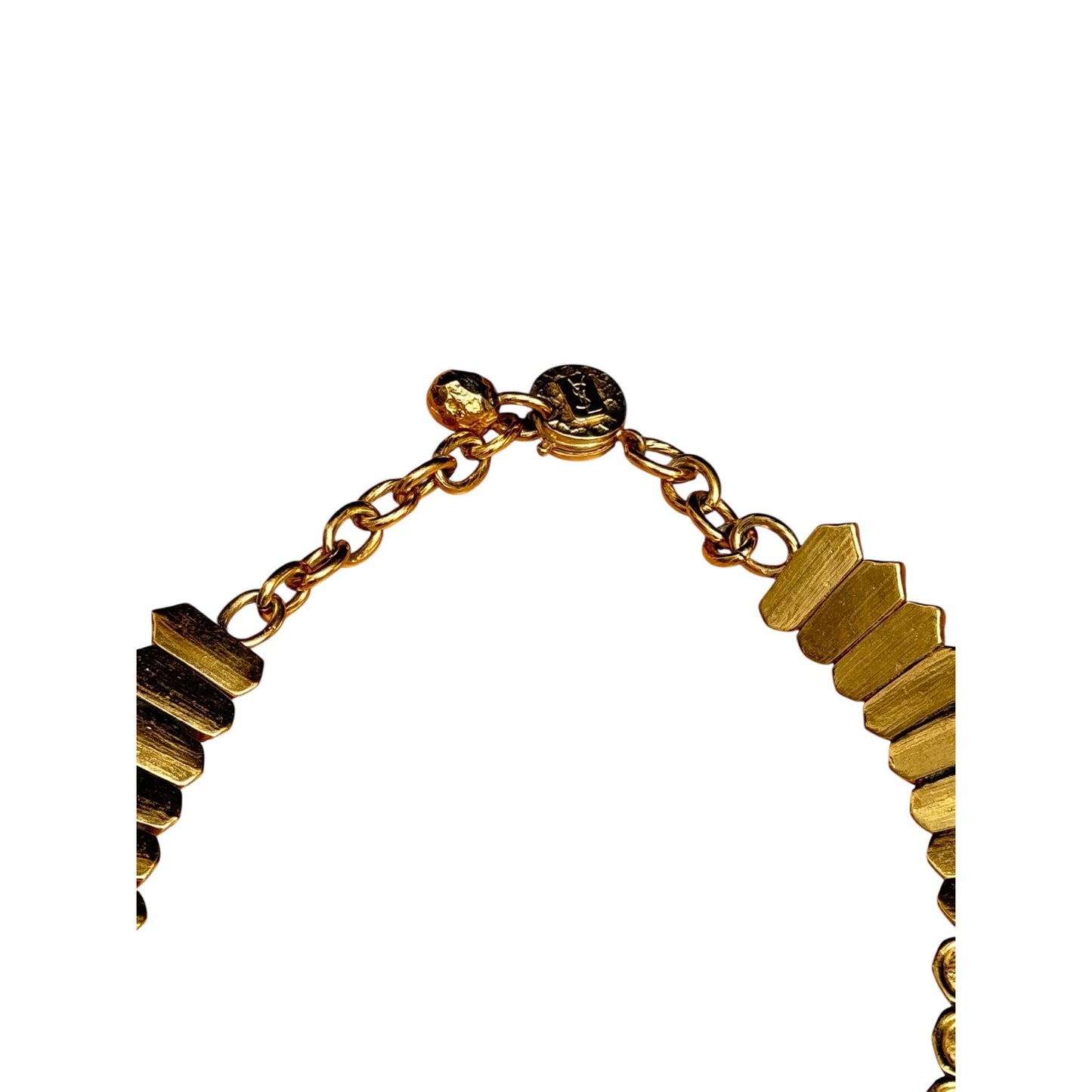 1980s Gold-Tone Statement Necklace
