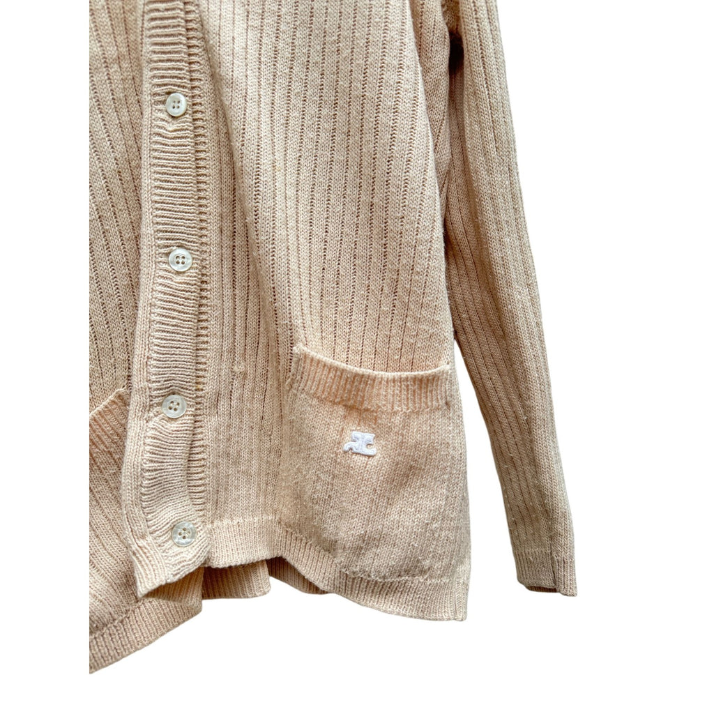 Vintage Beige Dralon Cardigan