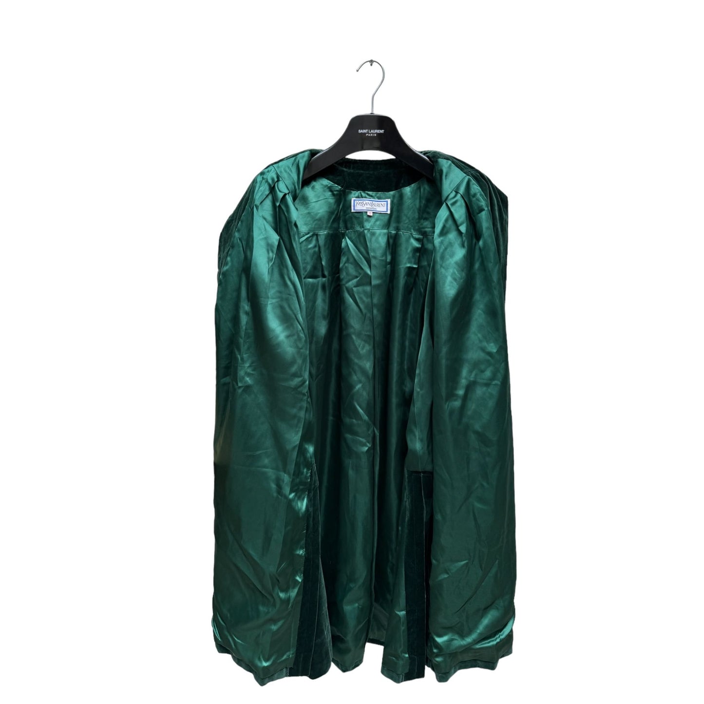 Vintage Green Velvet Coat