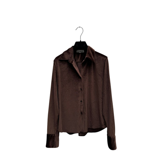 Brown Velvet Shirt