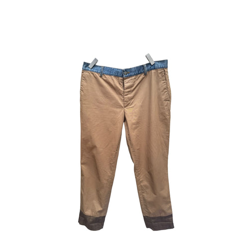 Beige Fusion Pants