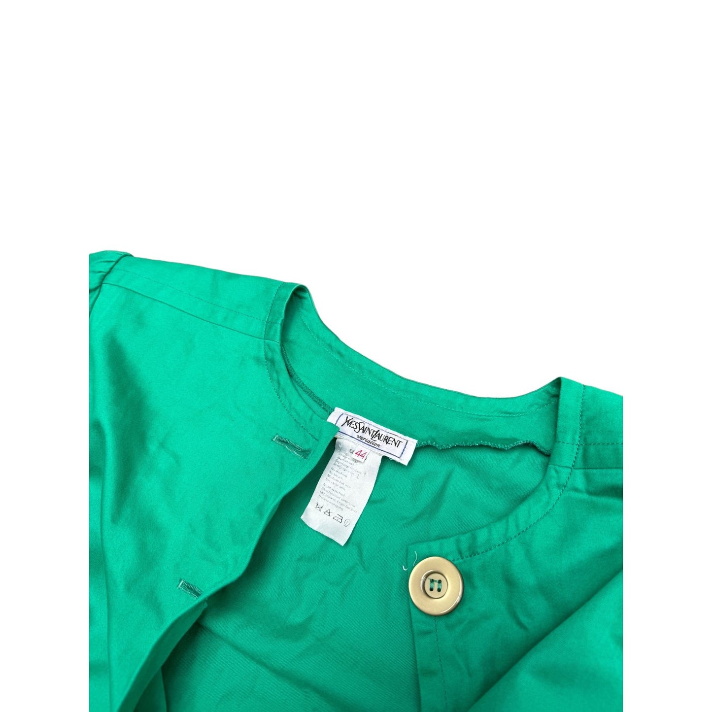 Vintage  1980S Green Dress