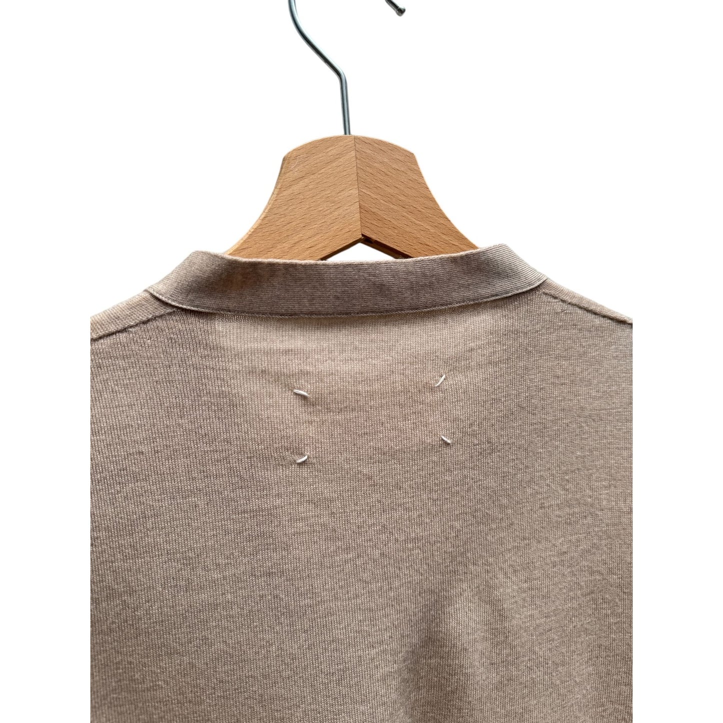 Vintage Beige Silk Cotton Sweater