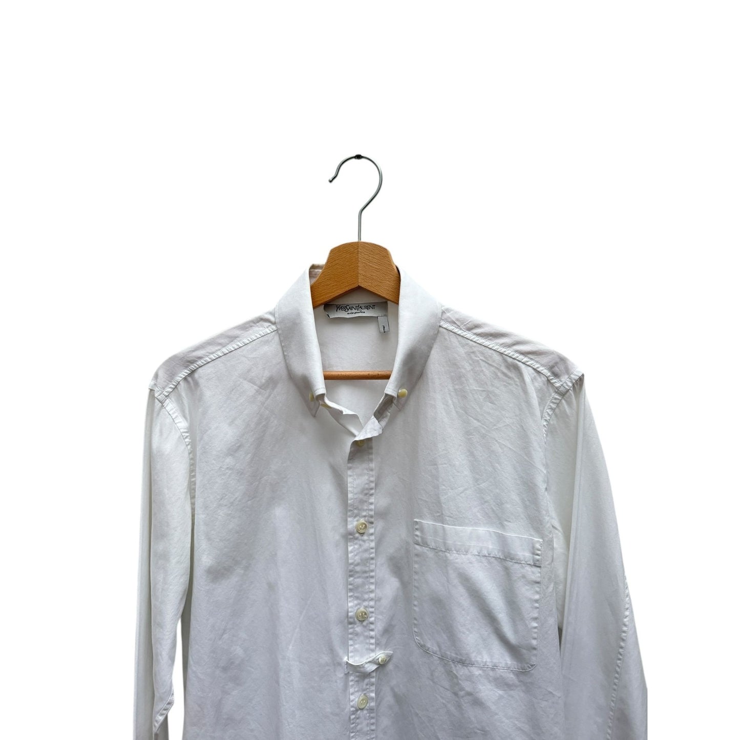 Classic White Button-Down Shirt