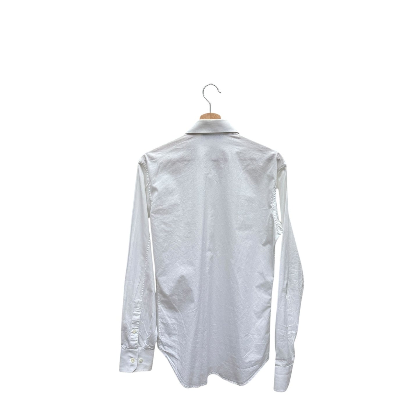  Classic White Button-Down Shirt