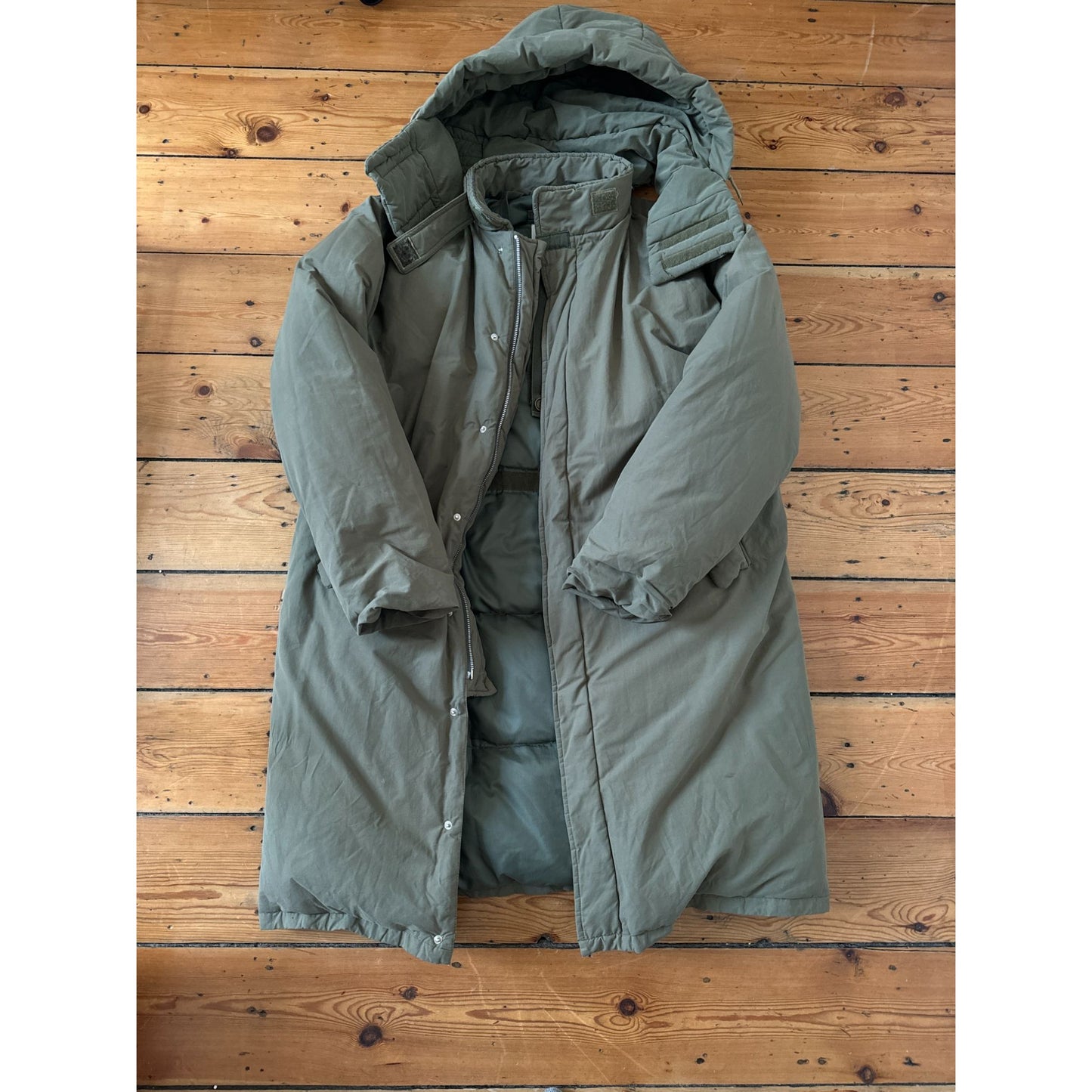FW1999 Men’s Down Filled Eskimo Coat  Size 52 / L – Made in Italy