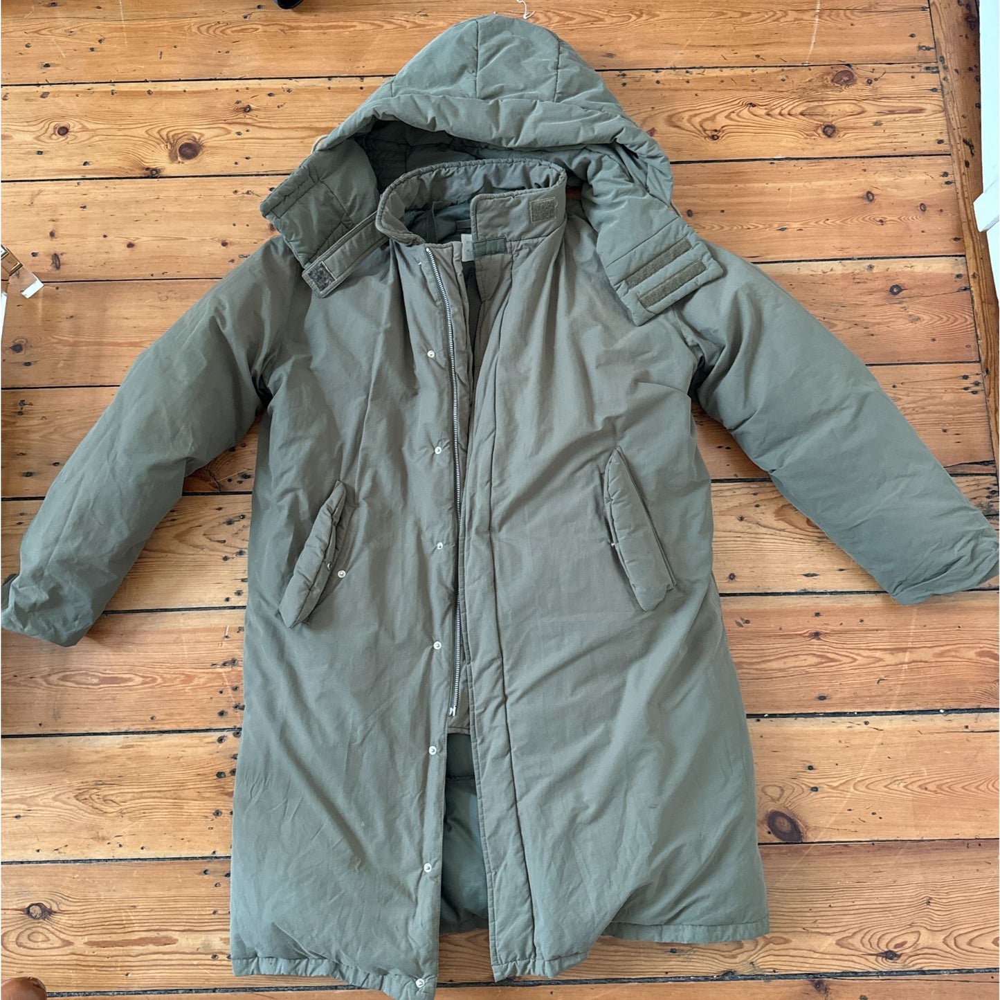 FW1999 Men’s Down Filled Eskimo Coat  Size 52 / L – Made in Italy
