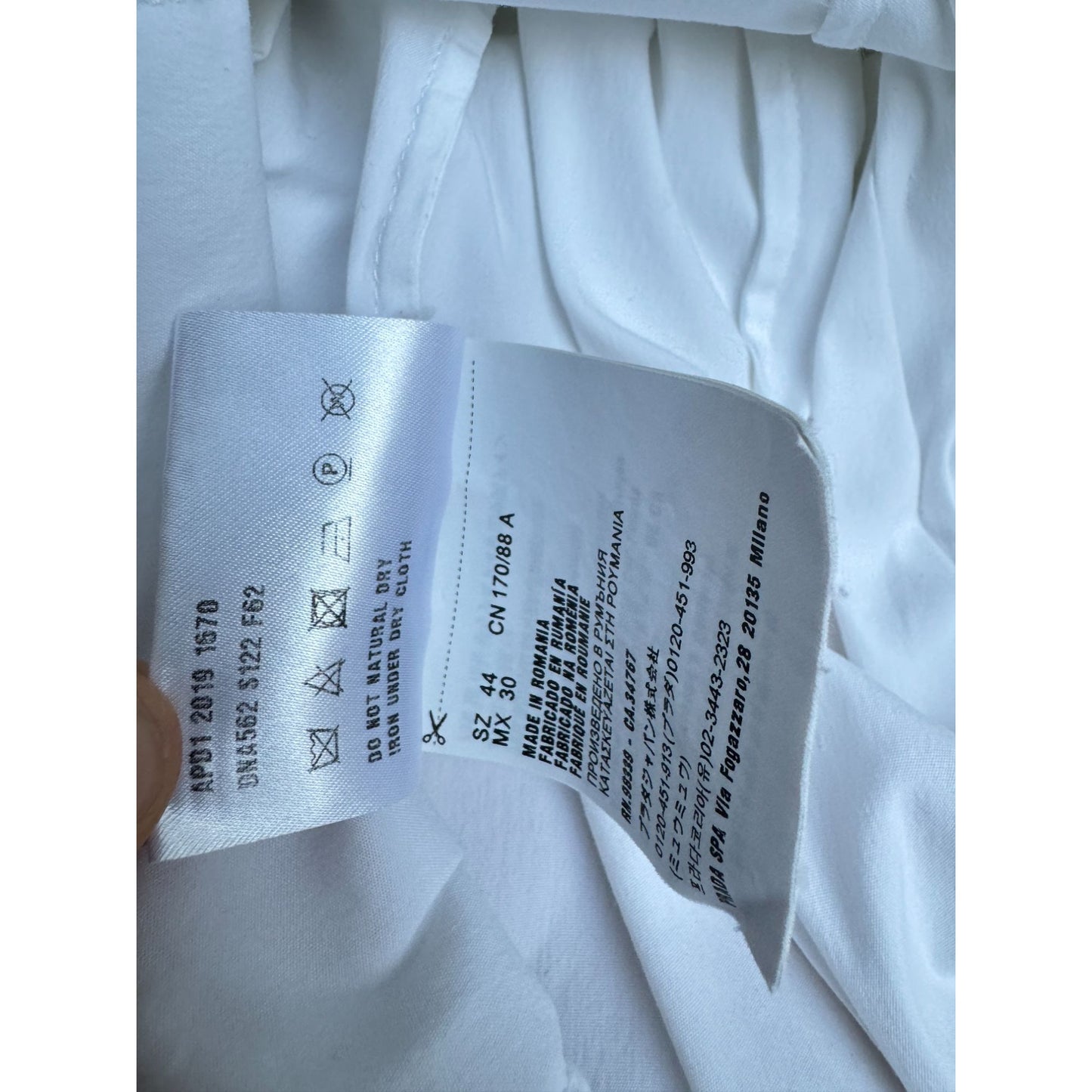 White Cotton Shirt 