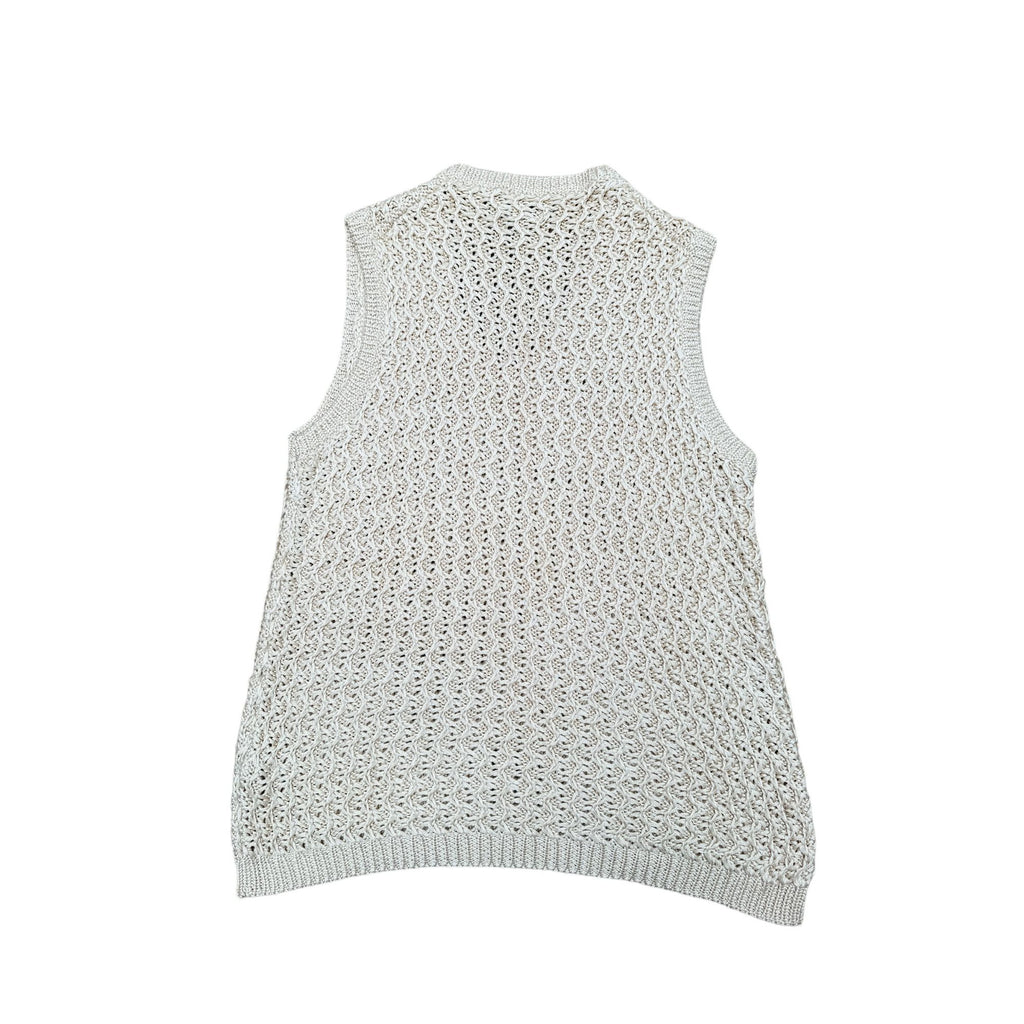 Beige Knitted vest